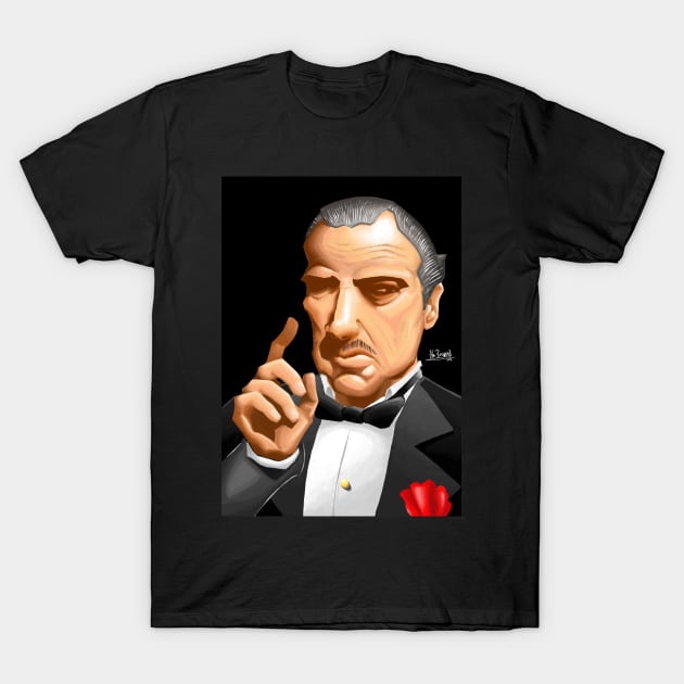 The Godfather - Don Corleone T-Shirt by Glen Bosiwang Pop Culture Bonanza!